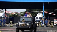 Tito Karnavian memimpin upacara peringatan HUT ke-67 Polisi Air dan Udara (Polairud).