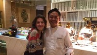 Aktris kelahiran 2004 ini menginap di Mulia Villa, Nusa Dua (milliebobbybrown/Instagram)