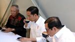 Momen-momen Saat Jokowi Ngopi di Bandung