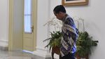 Foto: Momen Jokowi Tunggu Tamu Negara di Istana Bogor