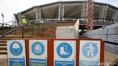 Renovasi Velodrome Dikebut, Begini Kondisinya