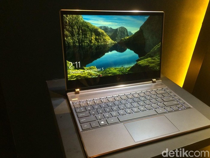 Laptop HP Spectre 13. Foto: detikcom Laptop HP Spectre 13. Foto: detikcom