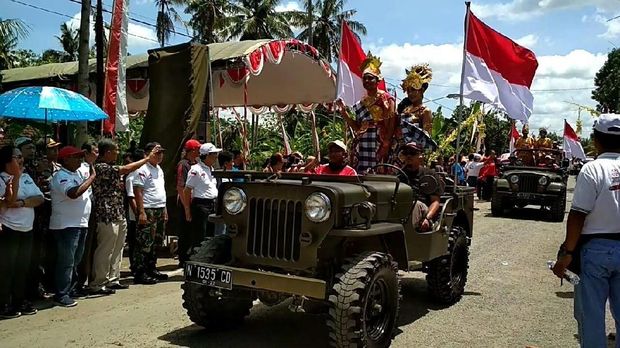 Sebanyak 72 pemuda pemudi pilihan berpartisipasi dalam Kirab Pemuda Nusantara