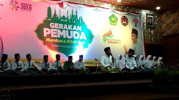 Dalam kegiatan ini, semua kitab agama dari 5 agama dibacakan