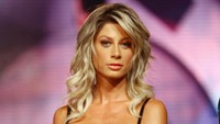 Maddalena Corvaglea. Presenter cantik ini pernah menjalin asmara dengan Valentino Rossi medio 2005. Foto: Vittorio Zunino Celotto/Getty Images