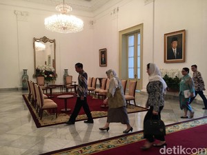 Ibu Negara Afghanistan Temui Jokowi di Istana Bogor