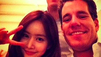 Bersama artis K Pop Korea Selatan Han BoReum. Foto: Instagram