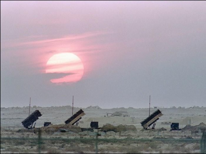 Sistem pertahanan udara Patriot di wilayah Arab Saudi (dok. AFP PHOTO/AFP FILES/BOB SULLIVAN)