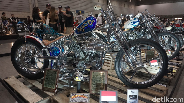 H-D Sportster karya Queenlekha Choppers Foto: Kustomfest H-D Sportster karya Queenlekha Choppers Foto: Kustomfest