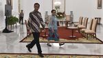Foto: Momen Jokowi Tunggu Tamu Negara di Istana Bogor