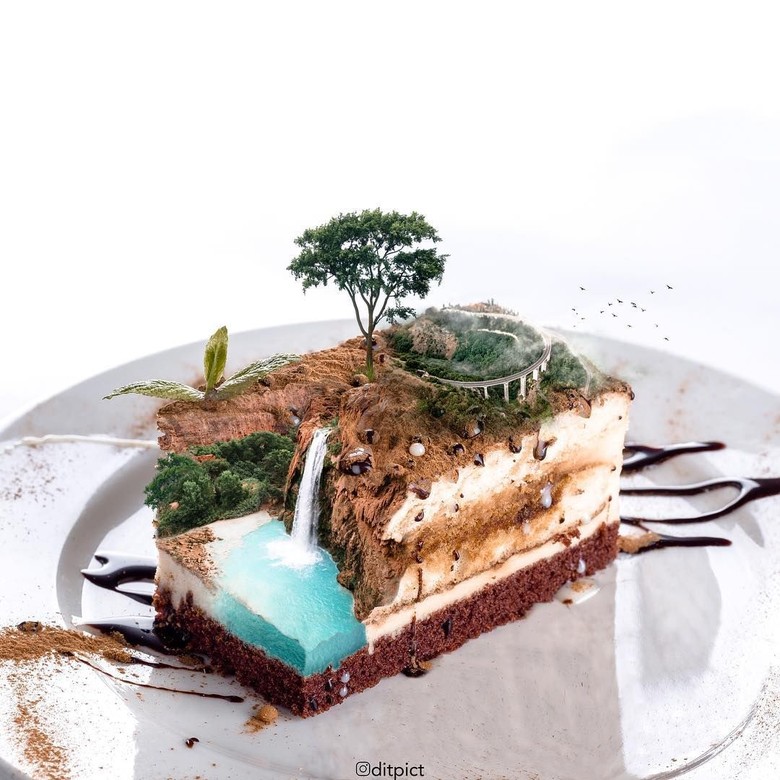 Dari Ubah Bentuk Hewan, Retoucher Aditya Aryanto Kini Merambah Kue Dari Ubah Bentuk Hewan, Retoucher Aditya Aryanto Kini Merambah Kue