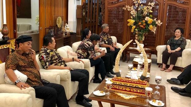 Bersama Bamsoet, Titiek Soeharto Temui Ketum PDIP Megawati