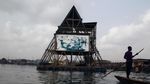 Foto: Sekolah Terapung ala Nigeria