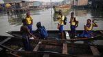 Foto: Sekolah Terapung ala Nigeria