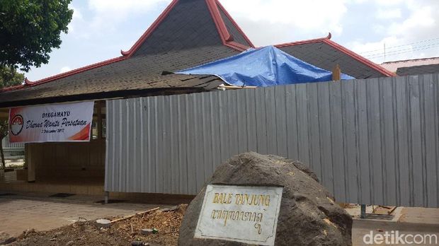 Balai Tanjung mulai diperbaiki