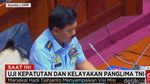 Sorot Kamera di DPR untuk Marsekal Hadi Calon Panglima TNI