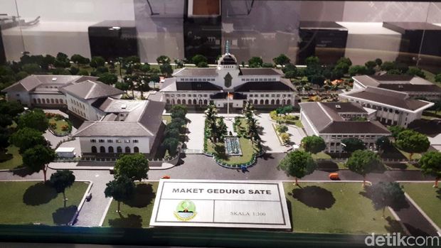 Pemprov Jabar akan meluncurkan museum Gedung Sate pada Jumat (8/12/2017). Beragam informasi tentang sejarah Gedung Sate tersaji dalam museum tersebut.
