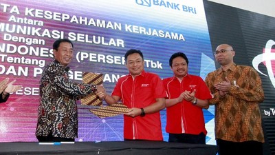 Gandeng Telkomsel, BRI Optimalkan Layanan Jasa Perbankan