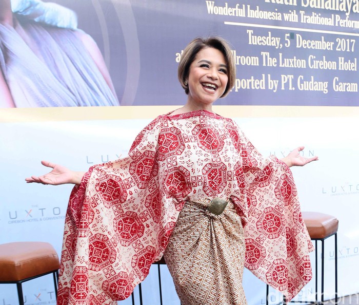 Ruth Sahanaya saat ditemui di kawasan Senopati.