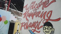 Kampung Pelangi berada di perbukitan yang dikenal sebagai Gunung Brintik, di Kelurahan Randusari, Kecamatan Semarang Selatan, Semarang (Kurnia/detikTravel)