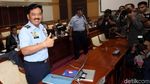 Uji Kepatutan Calon Panglima TNI Marsekal Hadi