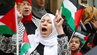Kecaman juga datang Kementerian Luar Negeri Bahrain, yang menyebut keputusan Trump mengancam proses perdamaian Timur Tengah. (Muhammad Hamed/Reuters)
