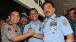 Foto: Marsekal Hadi Diarak Teman Seangkatan