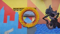 Berbagai spot foto keren buat traveler ada di berbagai sudut kampung (Kurnia/detikTravel)