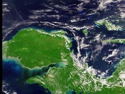 Keren! Wajah Indonesia Dilihat dari Luar Angkasa