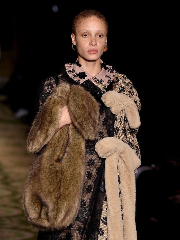 BERLIN, GERMANY - SEPTEMBER 02:  Adwoa Aboah during the Gurls Talk - The Practice during Bread & Butter by Zalando at arena Berlin on September 2, 2017 in Berlin, Germany.  (Photo by Sean Gallup/Getty Images for Zalando)