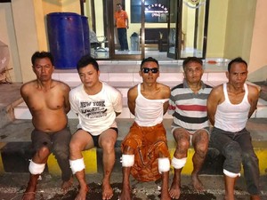 Polisi Tembak 5 Begal yang Gondol Duit Rp 50 Juta di Cianjur