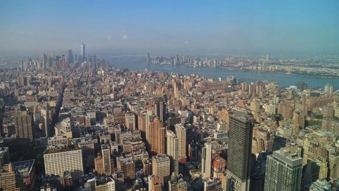 pemandangan dari empire state building