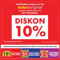 Promo Stool untuk Rumah Mungil dari Index Living Mall