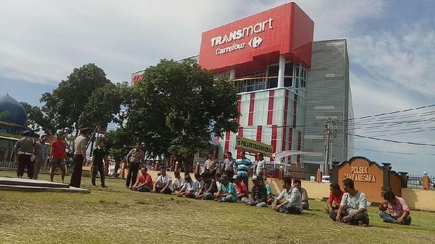 Sering Ganggu Turis, Puluhan Preman di Mataram Diciduk Polisi