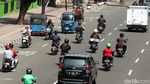 Bak Jagoan, Pengendara Motor Nekat Lawan Arus