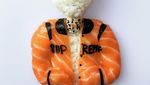 Kreatif! Chef Ini Bikin Sushi Bentuk Sepatu hingga Jaket yang Fashionable