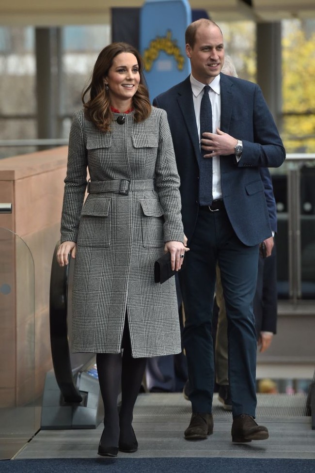 Duchess of Cambridge datang ditemani Pangeran William hari itu untuk bertemu anak-anak di acara tersebut. Foto: Dok. Getty Images