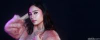 Tatjana Saphira saat pemotretan Celeb of The Month 