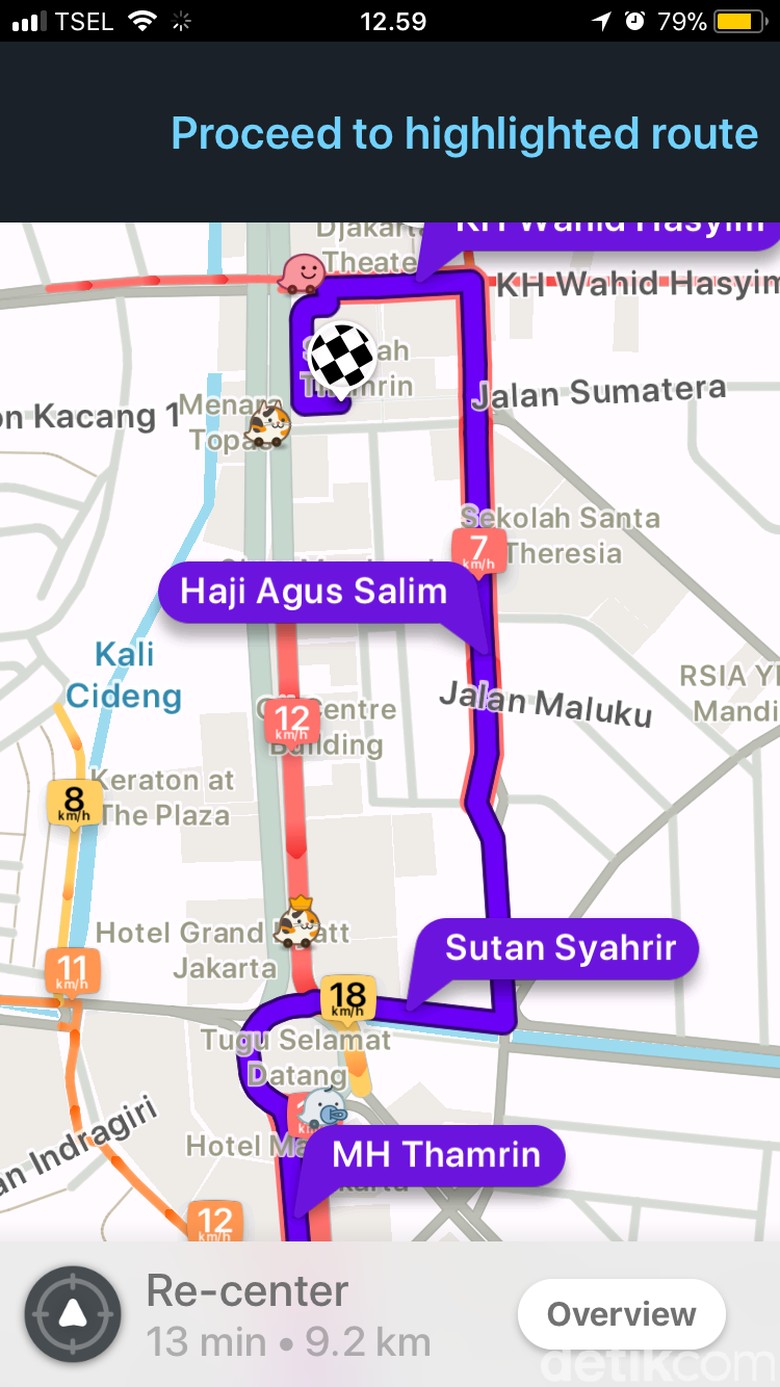 Foto: Screenshot Waze Foto: Screenshot Waze
