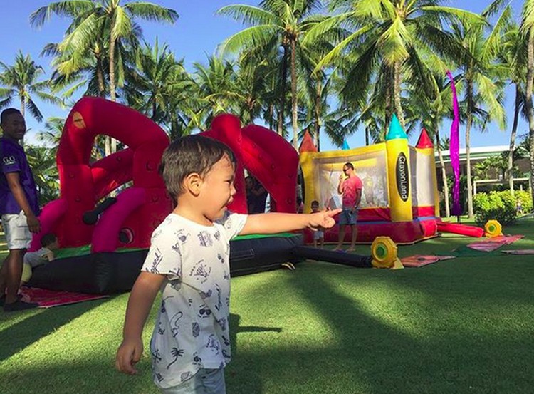 Tingkah Lucu Juna, Putra Titi Kamal yang Sekarang Jadi Kakak