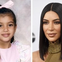 Kim Kardashian mulai dikenal publik setelah membintangi reality show Keeping Up with the Kardashians. Wanita bernama lengkap Kimberly Noel Kardashian ini terlihat begitu sederhana saat kecil. Dengan bando merah jambu di kepalanya, ia begitu berbeda dibanding penampilannya kini yang begitu mewah dengan rambut hitam panjang. Menurut data, tahun ini Kim yang belum berusia 50 tahun berhasil mengumpulkan pendapatan hampir US$ 50 juta dalam setahun. Foto: Istimewa