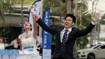 Unik! Ratusan Calon Pengantin Ini Ikuti Lomba Lari