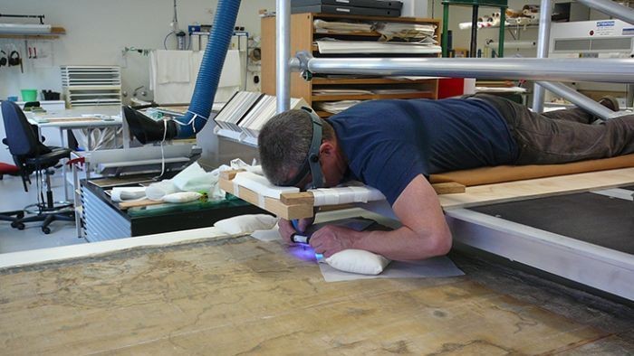 Peta Australia Langka Berusia 354 Tahun Berhasil Direstorasi