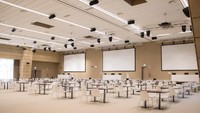 Ini dia suasana kelas pembelajaran di Eataly World. Mirip aula besar di kampus ya? Foto: Istimewa