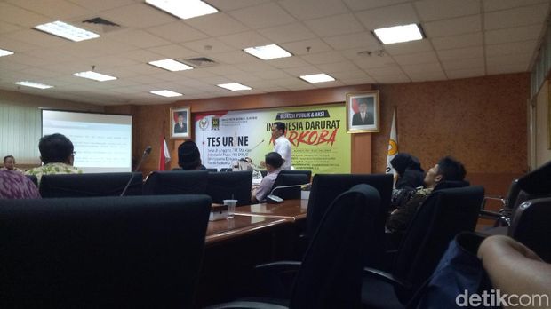 Kepala BNN Komjen Budi Waseso seminar di Fraksi PKS