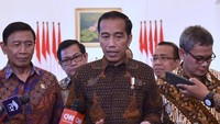 Jokowi juga menyatakan, Indonesia dan rakyatnya konsisten memberi dukungannya terhadap kemerdekaan Palestina.