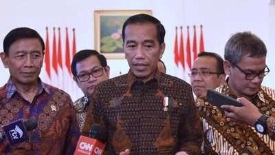 Ekspresi Jokowi Saat Kecam Keras Sikap Trump Soal Yerusalem