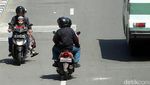 Bak Jagoan, Pengendara Motor Nekat Lawan Arus