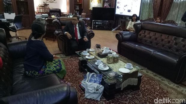 Mu Sochua menemui Fadli untuk mengadu soal kondisi politik di Kamboja