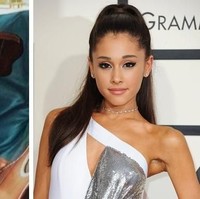 Ariana Grande memulai karirnya di musikal 13 di Broadway. Ia kemudian memerankan Cat Valentine di serial televisi Nickelodeon Victorious pada 2009. Kini ia lebih fokus ke karier musiknya. Saat kecil, tergambar senyum lucunya menggenggam gitar mainan. Kini Ariana yang meraih 10 besar di Billboard Hot 100 dalam debutnya, berambut pirang panjang dengan tumbuh ramping kecilnya. Foto: Instagram, Getty Images.